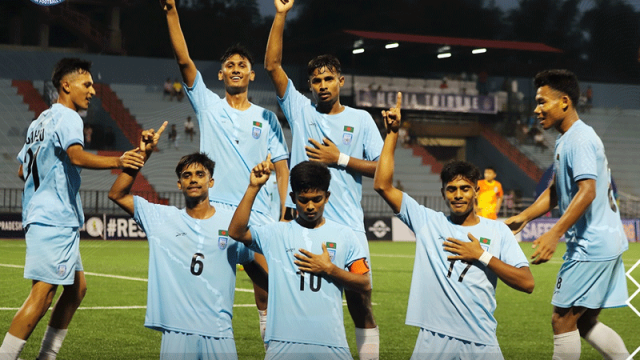 ভুটানকে হারিয়ে সাফের সেমিতে যুবারা 