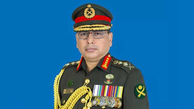 মানবিক করিডোর বিষয়ে সিদ্ধান্ত নির্বাচিত সরকার থেকেই আসতে হবে: সেনাপ্রধান
