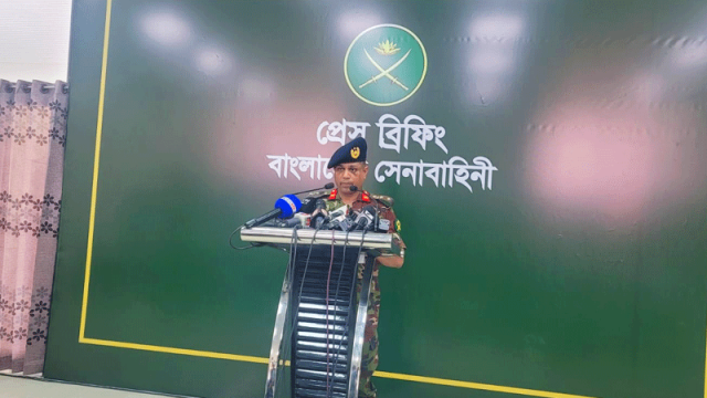 জাতীয় নিরাপত্তা বিঘ্নিত হয় এমন কাজে সম্পৃক্ত হবে না সেনাবাহিনী