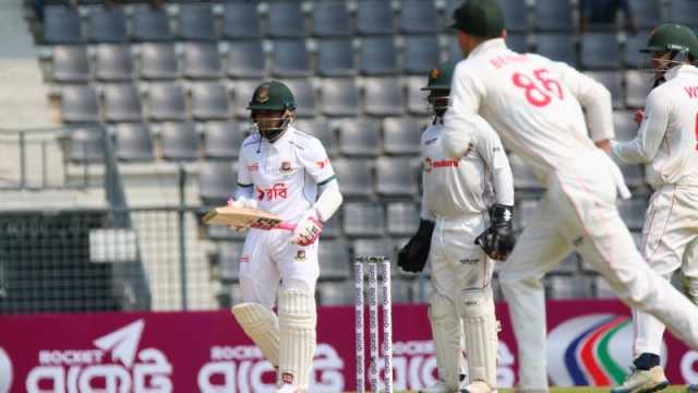 ৭ উইকেট হারিয়ে চা-বিরতিতে বাংলাদেশ