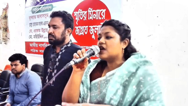 নির্বাচনের কথা বলে ফেনা তুলে ফেললেই গণতন্ত্র হয় না: নুসরাত তাবাসসুম