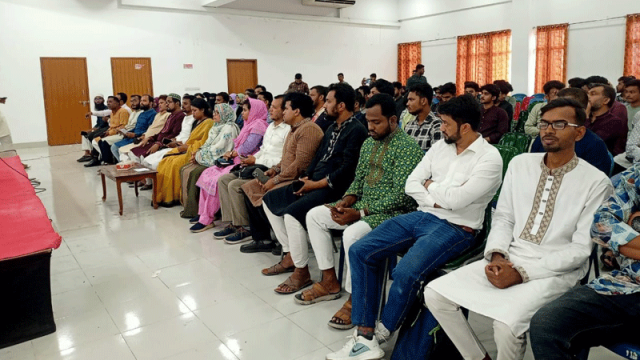 কুষ্টিয়ায় জাতীয় নাগরিক কমিটি ও বৈষম্যবিরোধী ছাত্র আন্দোলনের ঈদ পুনর্মিলনী