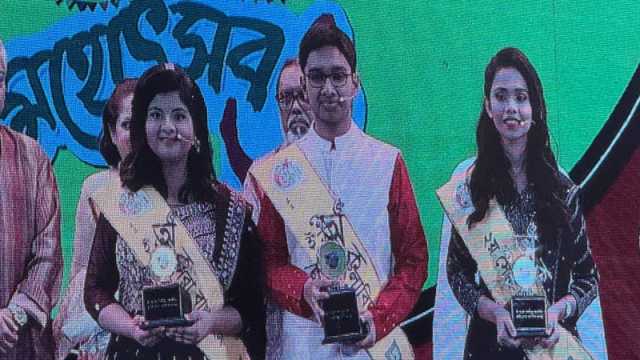 এবারের সেরা ‘ইস্পাহানি মির্জাপুর বাংলাবিদ’ চট্টগ্রামের অভিষেক দাশ