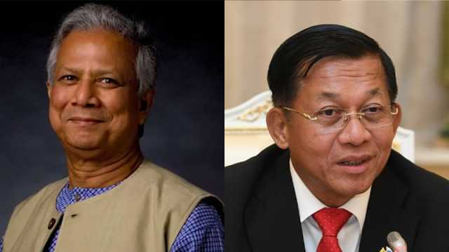 প্রধান উপদেষ্টার সঙ্গে মিয়ানমারের প্রধানমন্ত্রীর সৌজন্য সাক্ষাৎ