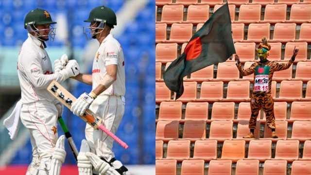 হতাশার সেশন কাটিয়ে চা-বিরতিতে বাংলাদেশ