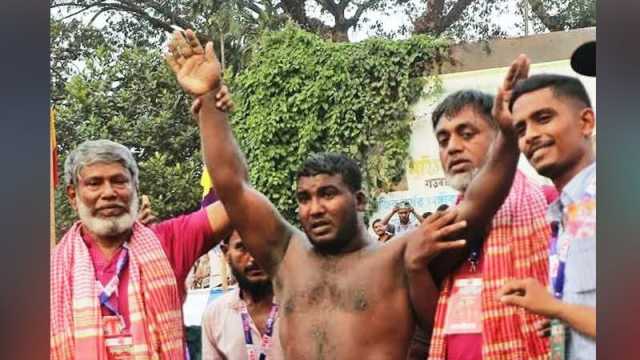 জব্বারের বলী খেলায় এবারও চ্যাম্পিয়ন ‘বাঘা শরীফ’