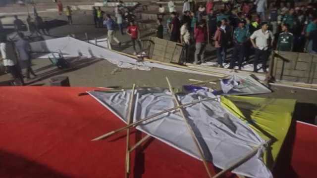 চট্টগ্রাম ডিসি হিলে পহেলা বৈশাখের মঞ্চ ভাঙচুর, আটক ৬