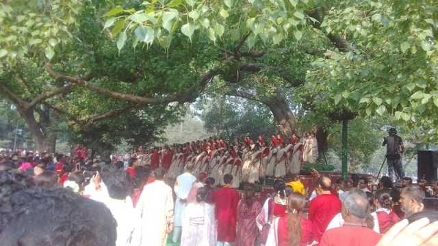 ছায়ানটের অনুষ্ঠানে গাজায় নিহতদের স্মরণে ১ মিনিট নীরবতা