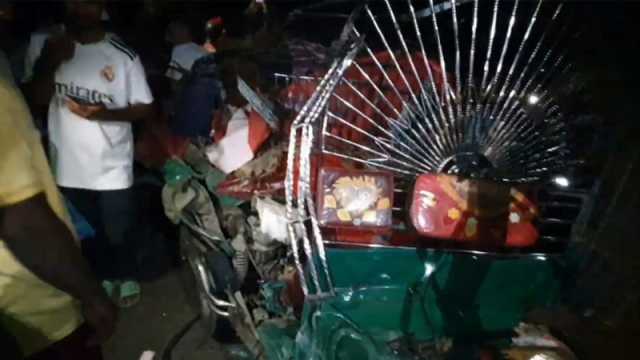 ময়মনসিংহে বাসের ধাক্কায় অটোরিকশার ২ যাত্রী নিহত