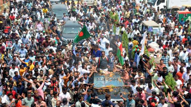 আলোচিত ছাত্রদল নেতা জাকির খানের কারামুক্তি, শোডাউনে নারায়ণগঞ্জে তীব্র যানজট