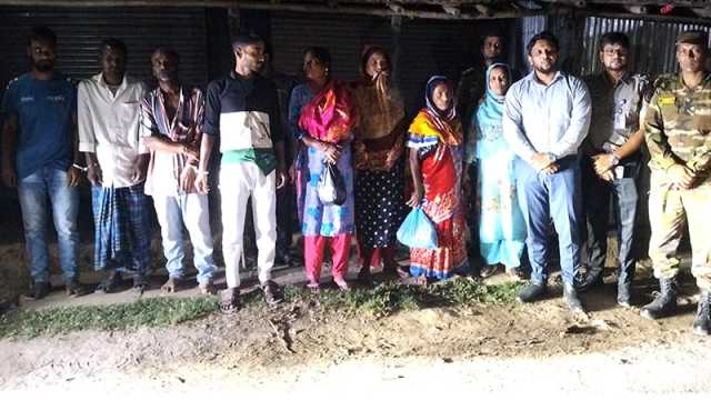 জয়পুরহাটে বিপুল পরিমাণ মাদক উদ্ধার, তিন নারীসহ গ্রেপ্তার ১০