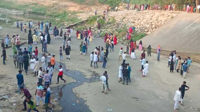 মাধবপুরে কৃষি রাবার ড্যামে দর্শনার্থীদের ভিড়