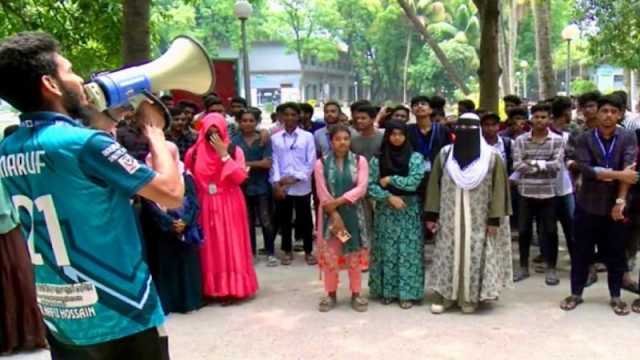 রাজশাহী পলিটেকনিকে শিক্ষার্থীদের বিক্ষোভ