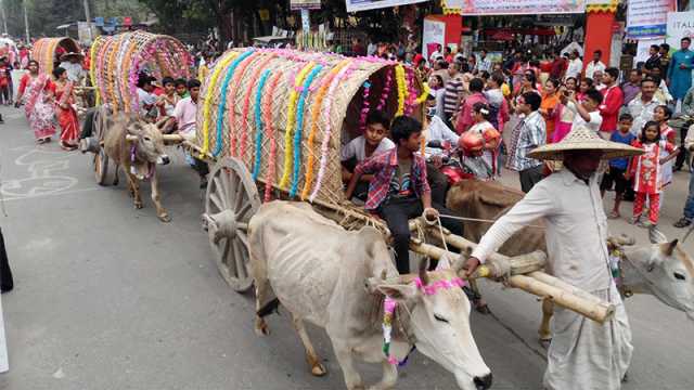 এখনও পুরনো যেসব রীতিতে চৈত্রসংক্রান্তি পালন করেন রংপুরের মানুষ