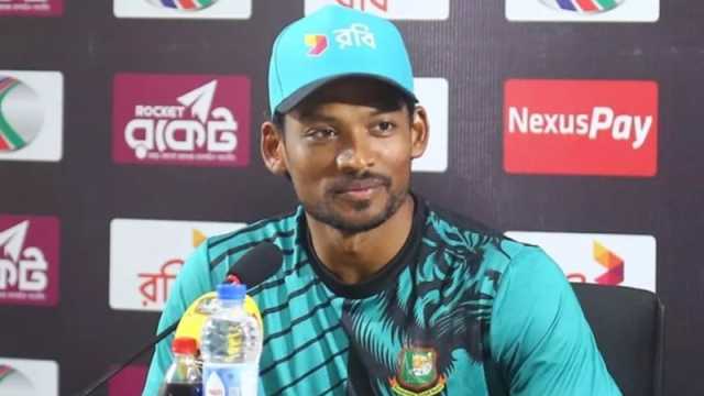 ম্যাচ হারের সব দায় নিজের কাঁধে নিলেন শান্ত