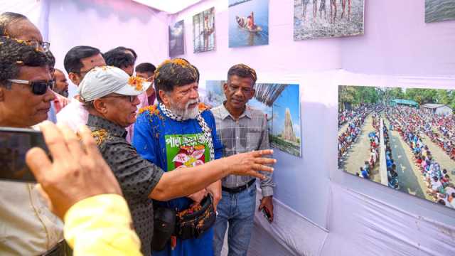নদী ও চরের মানুষের জীবন নিয়ে আলোকচিত্র প্রদর্শনী
