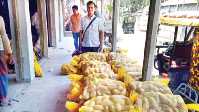 চিন্তায় ফেলা আলুই এনেছে স্বস্তির হাসি