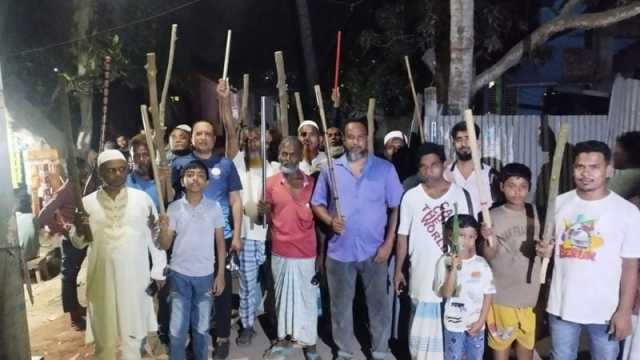 ডাকাত আতঙ্কে নির্ঘুম রাত