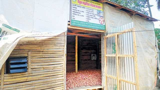 পেঁয়াজ সংরক্ষণের উন্নত পদ্ধতি