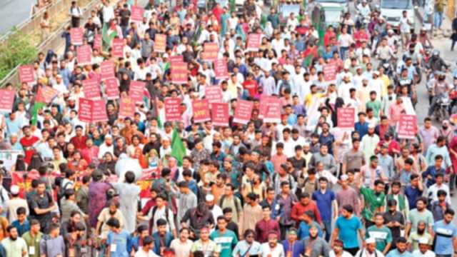 নির্বাচনের আগে আওয়ামী লীগের বিচার দাবি