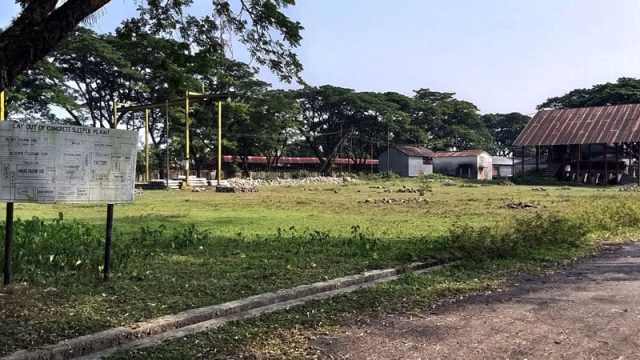 রেলওয়ের কংক্রিট স্লিপার প্লান্টে উৎপাদন বন্ধ