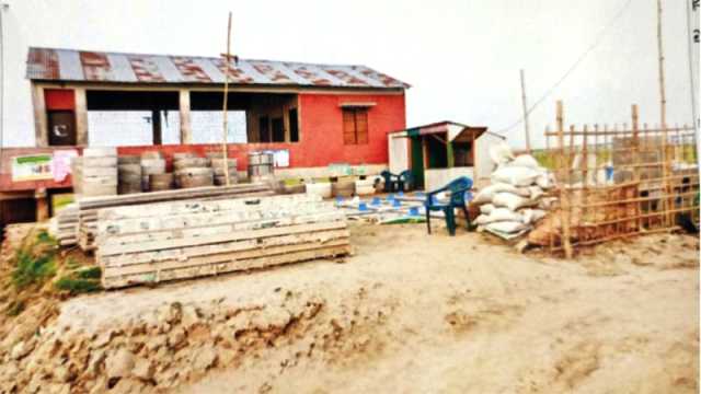 নিজেদের জমি দান দেখিয়ে খাসজমিতে জাইকা অফিস