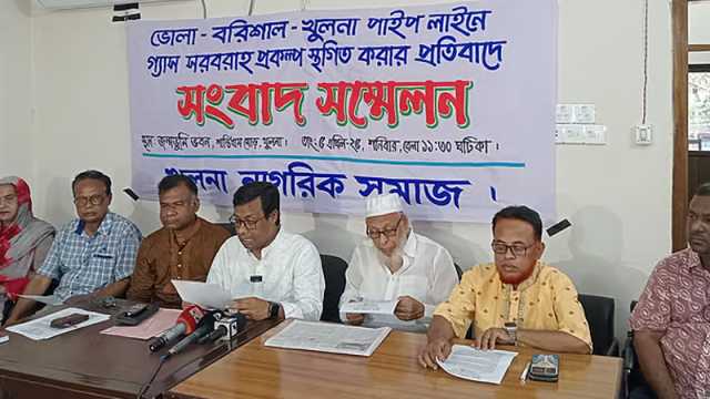 খুলনায় গ্যাস সরবরাহ দয়ার বিষয় নয়