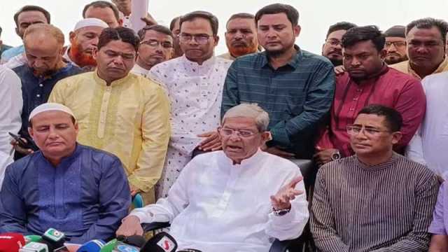 বিএনপি কখনো বলেনি আগে নির্বাচন পরে সংস্কার, ভুল ব্যাখ্যা দেওয়া হচ্ছে: মির্জা ফখরুল