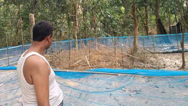 ‘বুকে পাথর বাইন্ধা কবরের সামনে খাড়ইয়া থাহি’