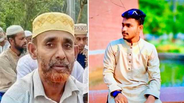 বাড়িতে বাবার লাশ রেখে পরীক্ষায় ছেলে