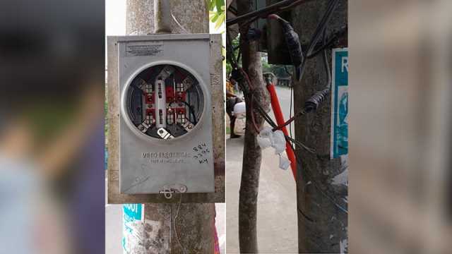 বৈদ্যুতিক মিটার চুরি করে নম্বর রেখে গেছে দুর্বৃত্তরা