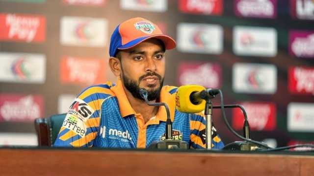 খুলনার হারের পেছনে যার দোষ দেখছেন মিরাজ