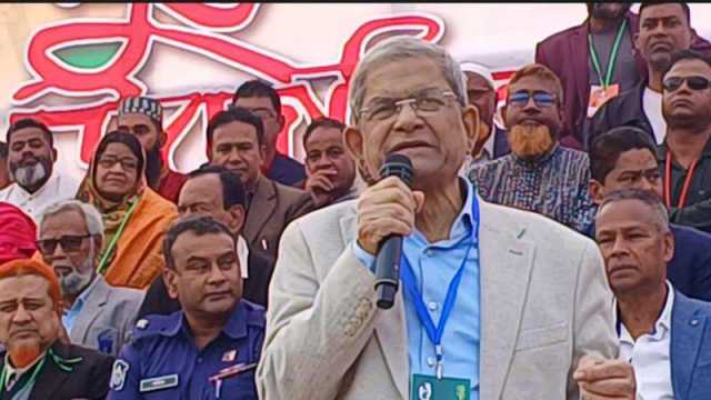 গণতন্ত্রকে প্রতিষ্ঠানিক রূপ দিতে নির্বাচনই একমাত্র পথ: মির্জা ফখরুল