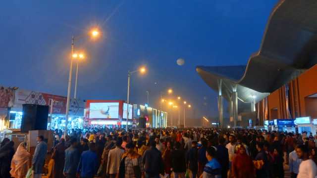 বাণিজ্য মেলার শেষ দিনে ছিল উপচে পড়া ভিড়