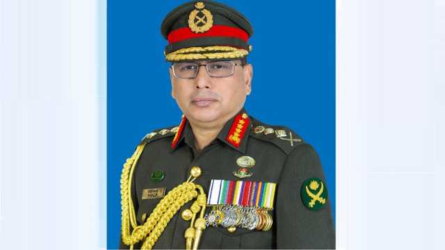 দেশের চলমান পরিস্থিতি ধৈর্য ও পেশাদারিত্বের সঙ্গে মোকাবিলা করতে হবে: সেনাপ্রধান