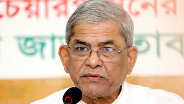 সরকারের সুযোগ-সুবিধা নিয়ে দল গঠন করলে মেনে নেওয়া হবে না: মির্জা ফখরুল