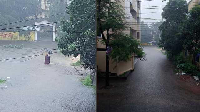 নোয়াখালীতে ভারী বর্ষণে জলাবদ্ধতা, খোলা হয়েছে আশ্রয়কেন্দ্র