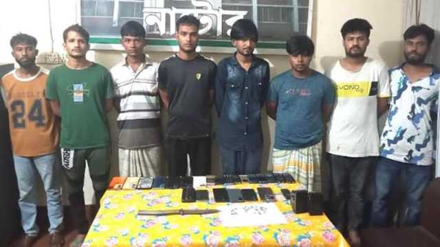 ইমোতে প্রেমের সম্পর্ক গড়ে তুলে অশ্লীল ভিডিও ধারণ-প্রতারণা, আটক ১২