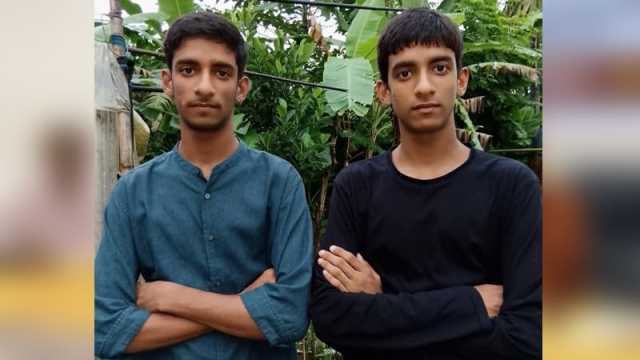 সব বিষয়ে একই নম্বর পেয়ে পাস করল যমজ ভাই