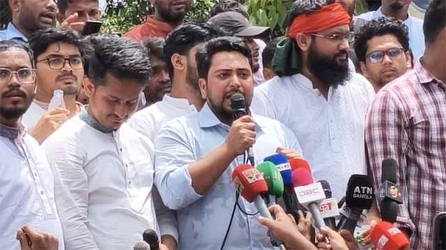 ফ্যাসিবাদ আর মাফিয়াতন্ত্রের বিরুদ্ধে লড়াই করবে এনসিপি: নাহিদ ইসলাম 