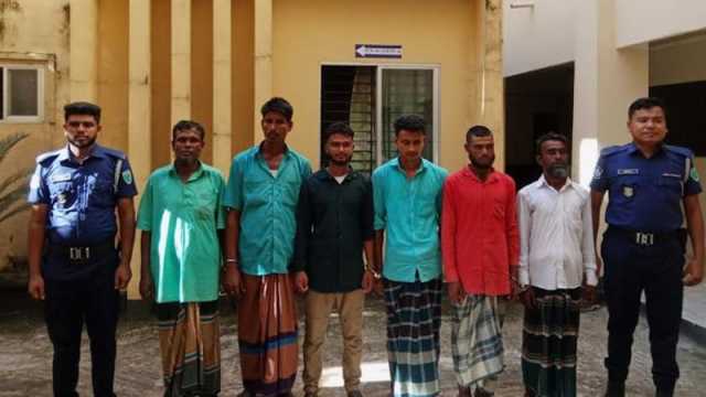 গোয়াইনঘাটে যৌথ বাহিনীর অভিযান, অস্ত্রসহ আটক ৬
