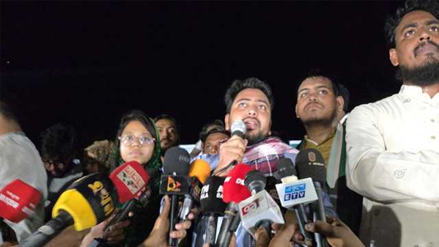 ফ্যাসিবাদী ব্যবস্থার বিলোপ ঘটিয়ে নতুন বাংলাদেশ গড়ব: নাহিদ ইসলাম