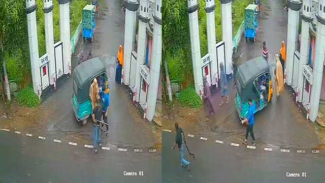 বোরখা পরে এসে যুবদল নেতাকে গুলি করে হত্যা: সিসিটিভি ফুটেজে যা দেখা গেল