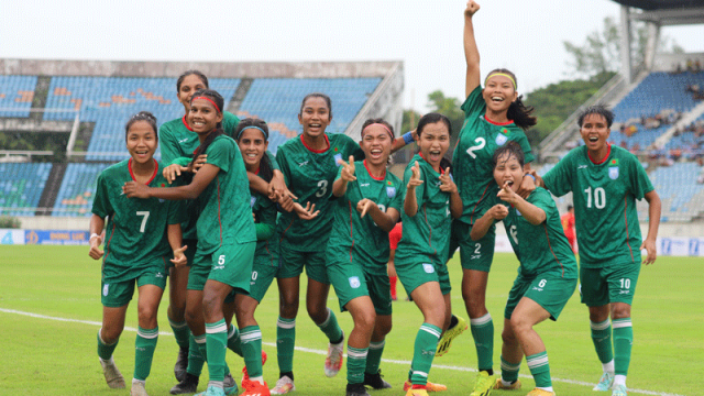 ইতিহাস গড়ে প্রথমবার এশিয়ান কাপে মেয়েরা