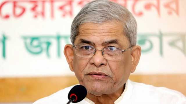 ফ্যাসিস্টদের দোসররা নৈরাজ্য সৃষ্টির অপচেষ্টায় লিপ্ত রয়েছে: মির্জা ফখরুল