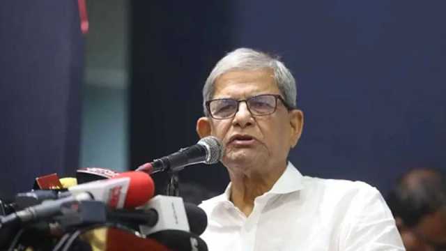 অপরাধী যেই হোক, তার স্থান কখনোই আইনের ঊর্ধ্বে না: মির্জা ফখরুল
