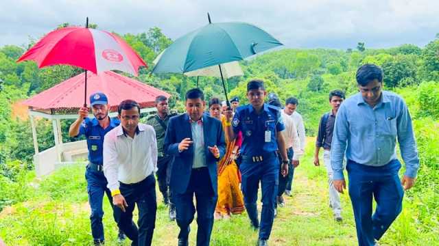 মানিকছড়ি ডিসি অ্যাডভেঞ্চার অ্যান্ড ইকো-ট্যুরিজম পার্ক পরিদর্শন বিভাগীয় কমিশনারের