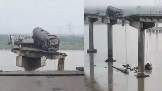 ভারতের গুজরাটে সেতুধসে নিহত ৩ জন 