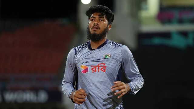 ওয়ার্ম আপে ফিট হলে খেলানো হবে রিশাদকে