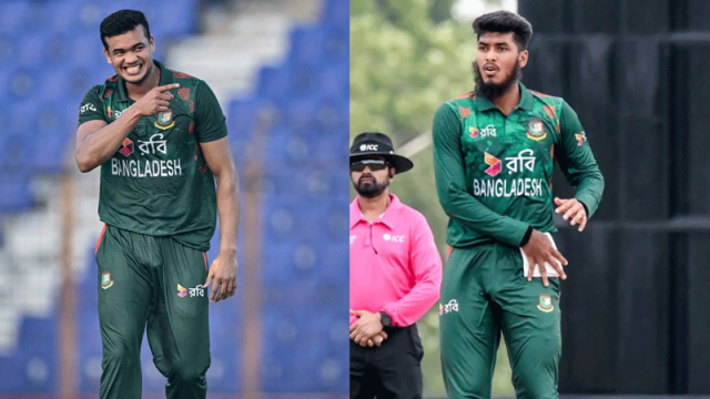 দ্বিতীয় ম্যাচে থাকছেন না তাসকিন, ফিরছেন রিশাদ 